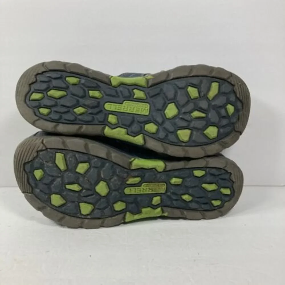 MERRELL BIG KID MY53375 L20 61393 Hydro Hiking Trail Shoes Size 7W Select Grip
